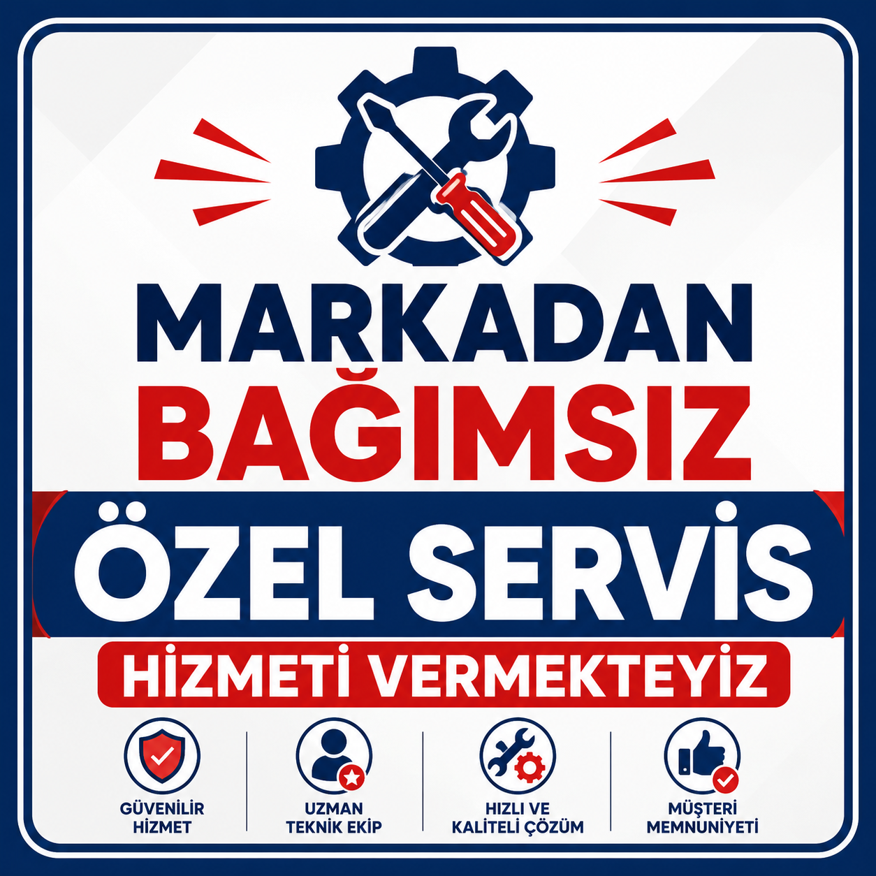 Erdemli Gücüş Klima Servisi markadan bağımsız teknik servis